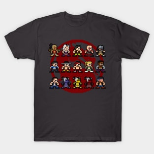 Mortal Kombat 3 8bit Pixel Art T-Shirt